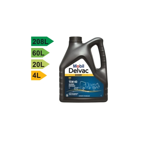 Mobil Delvac Modern Super Defense V4 15W-40